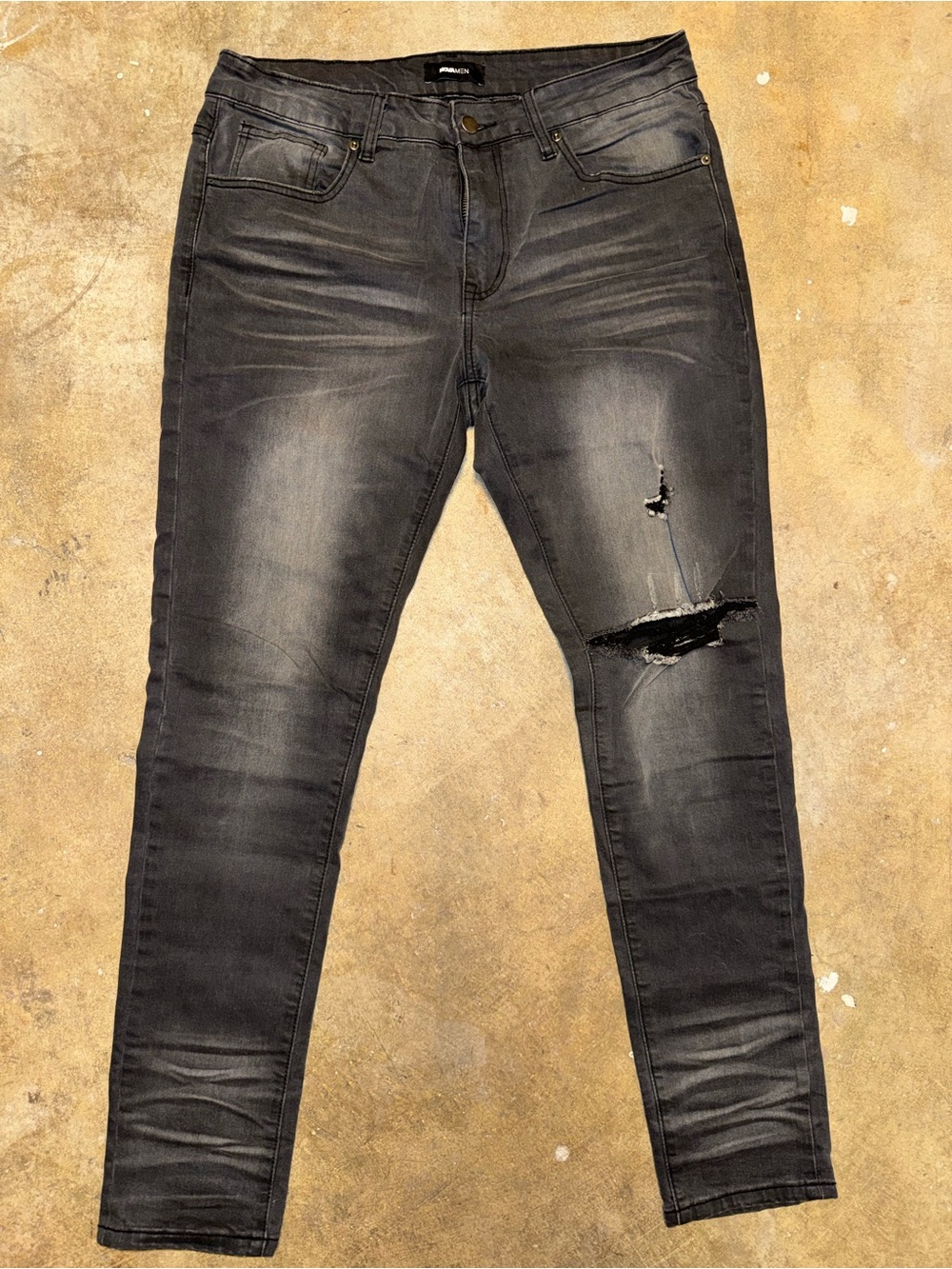 NovaMen Black Jeans